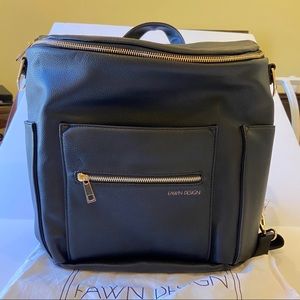 Black Fawn Design Backpack Original Size